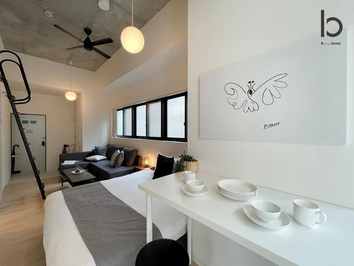 Bhotel Nekoyard - Stylish Loft Studio Steps From Peace Park 広島市 エクステリア 写真