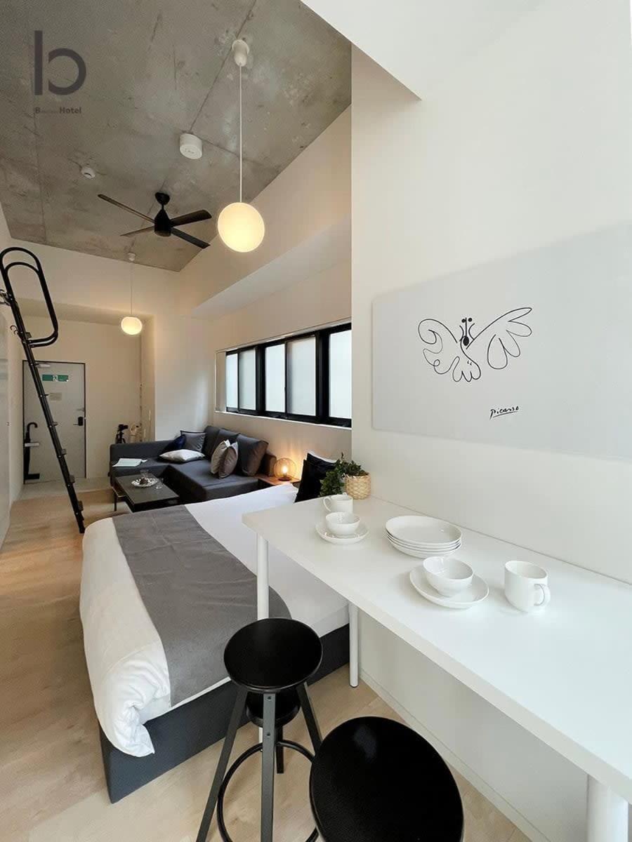 Bhotel Nekoyard - Stylish Loft Studio Steps From Peace Park 広島市 エクステリア 写真